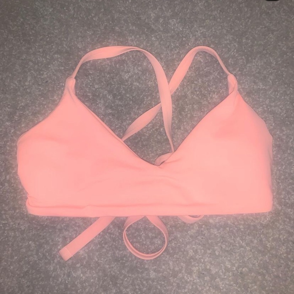 Coral Bikini Top